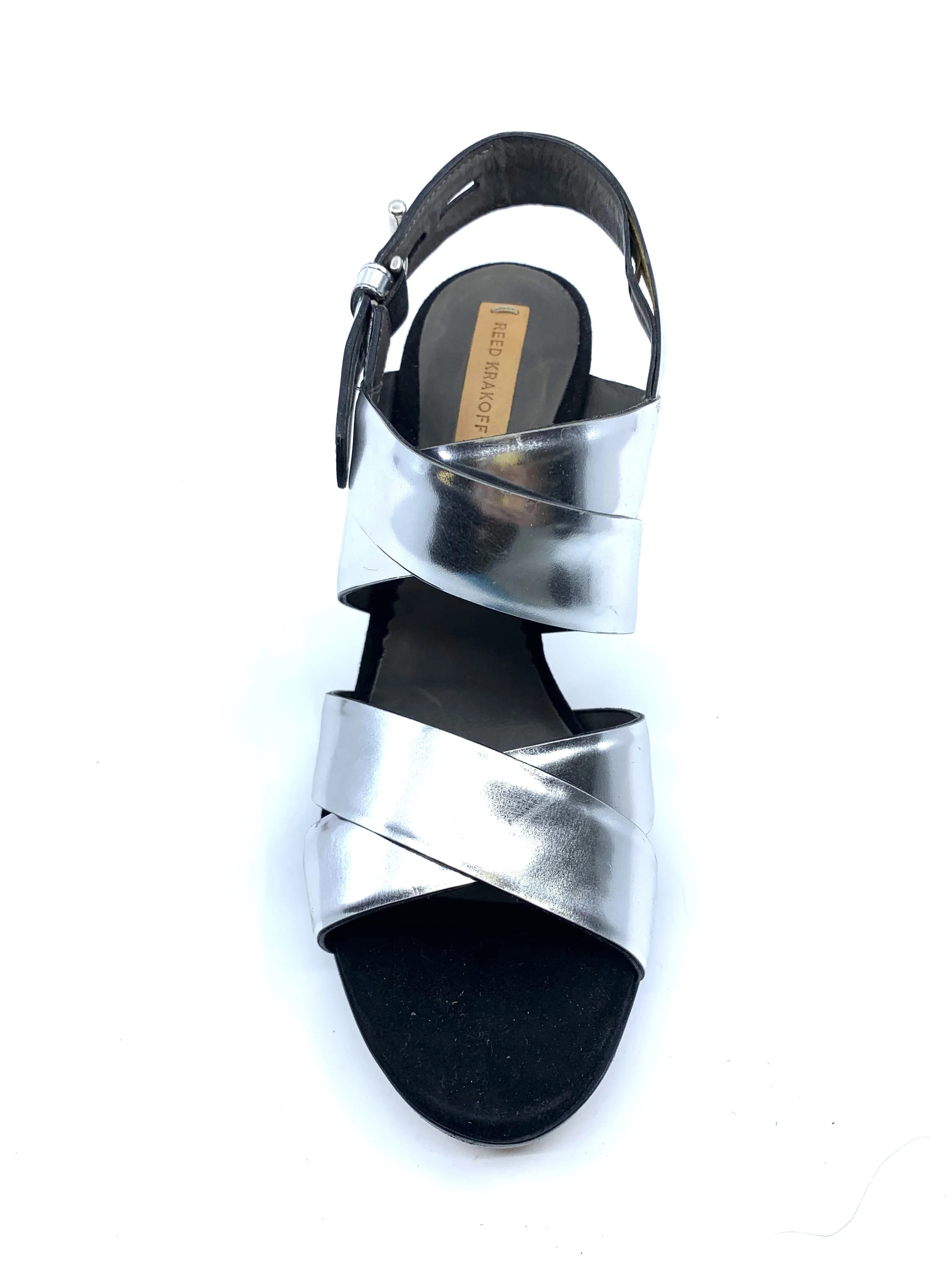 80 Boxer Sandal Silver Reed Krakoff Sandal