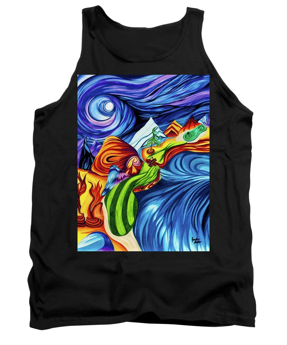 Abstract Golf Hole - Tank Top