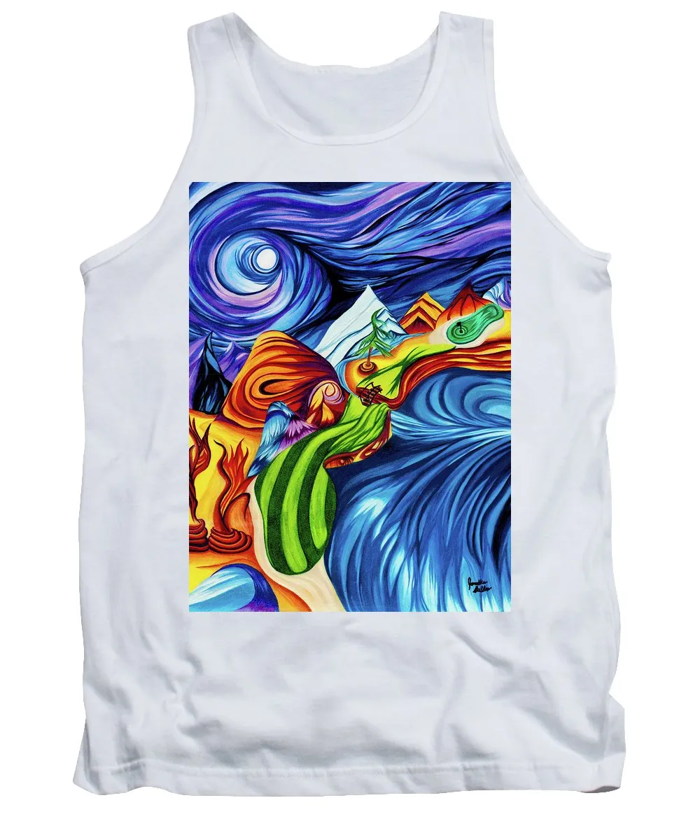 Abstract Golf Hole - Tank Top