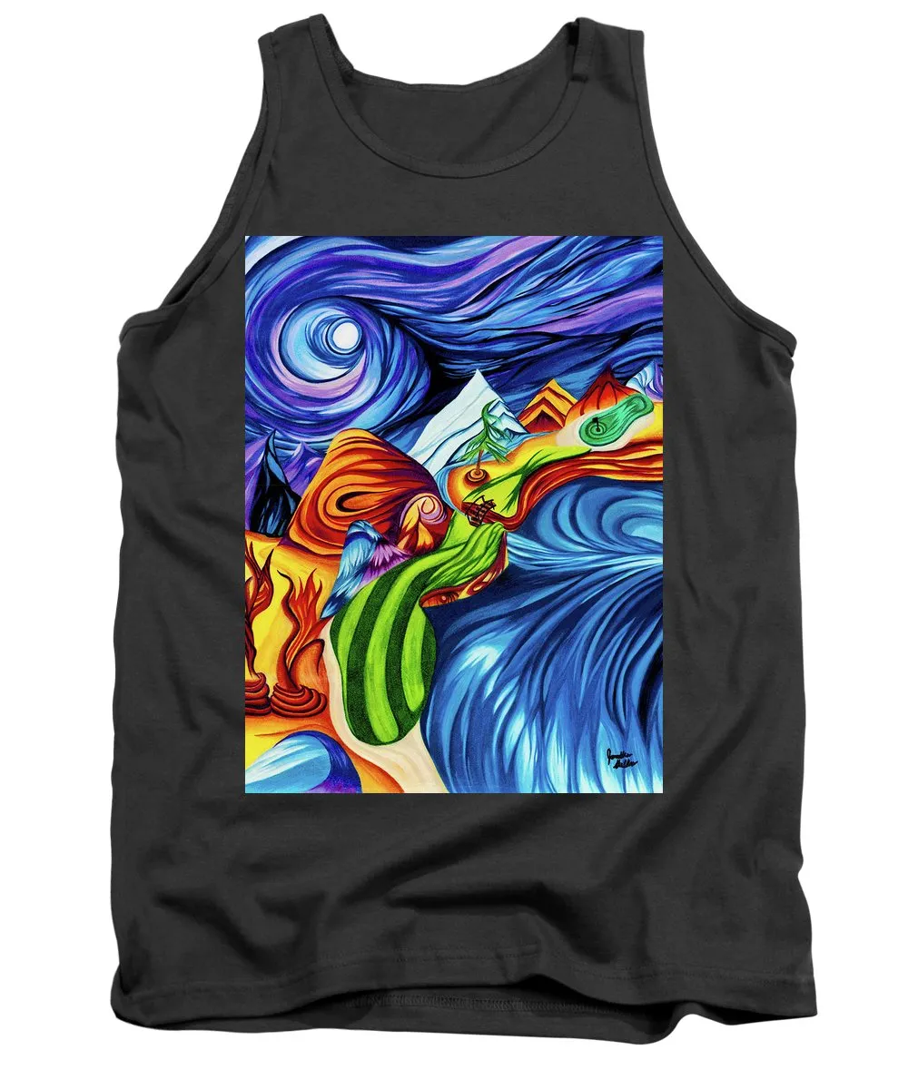 Abstract Golf Hole - Tank Top