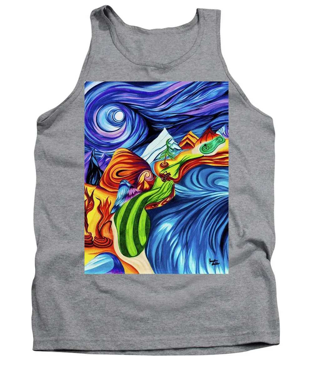 Abstract Golf Hole - Tank Top