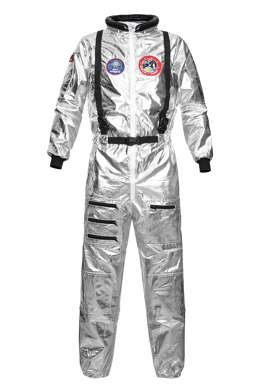 Aidase Astronaut Costume Men Halloween Costume for Women Jumpsuits Astronaut Suit Adult Cosplay Costumes