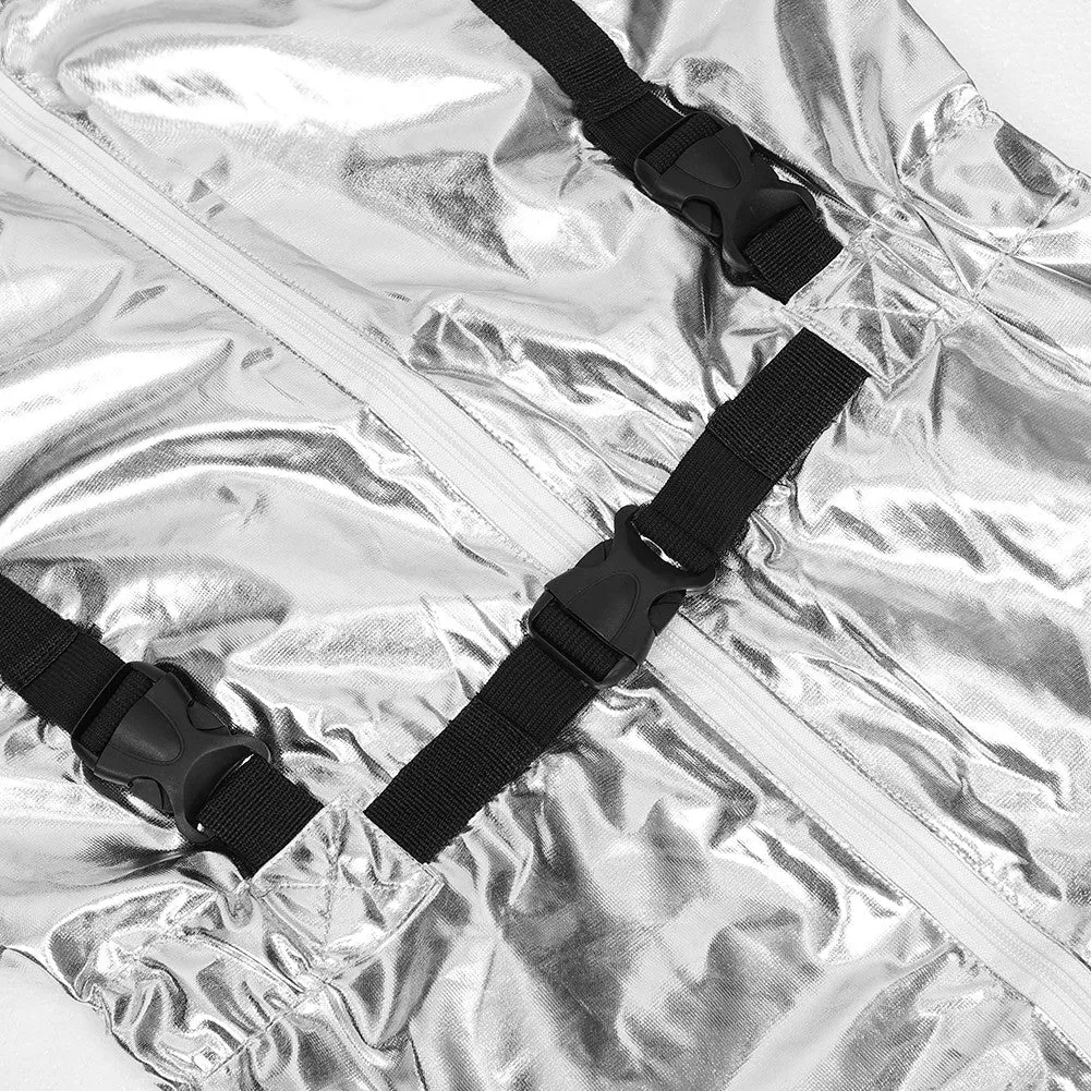 Aidase Astronaut Costume Men Halloween Costume for Women Jumpsuits Astronaut Suit Adult Cosplay Costumes