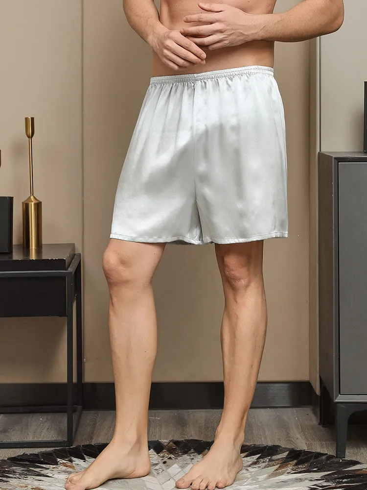 Comfortable Silke Lounge Shorts För Herr