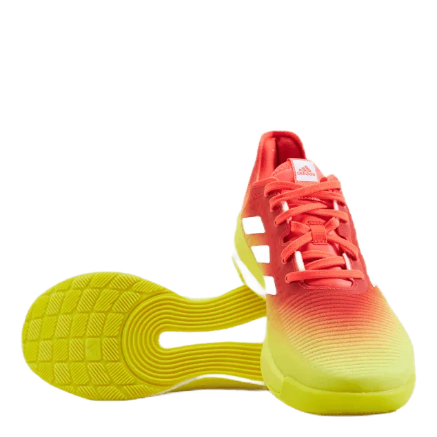 CrazyFlight Volleyball Shoes Solar Red / Cloud White / Acid Yellow