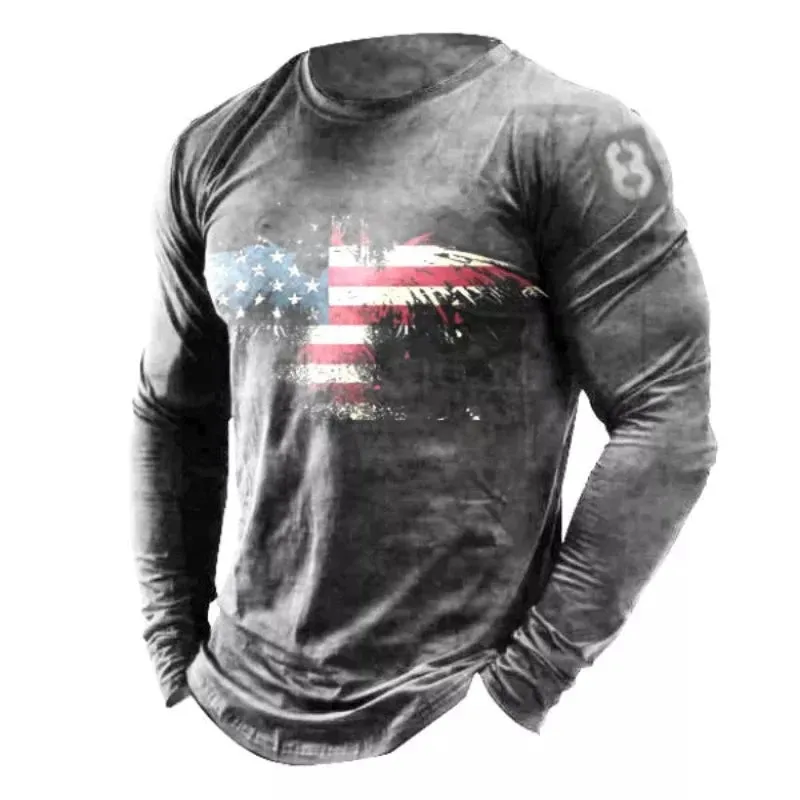 Eagle Retro Casual T-Shirts