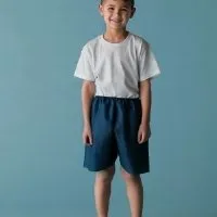 Exam Shorts MediShorts® Small Navy Blue Nonwoven Pediatric Disposable - Graham Medical Products  Mfr# 53580