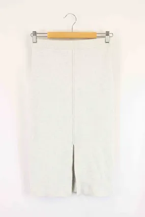 Forever New Grey Midi Skirt XS