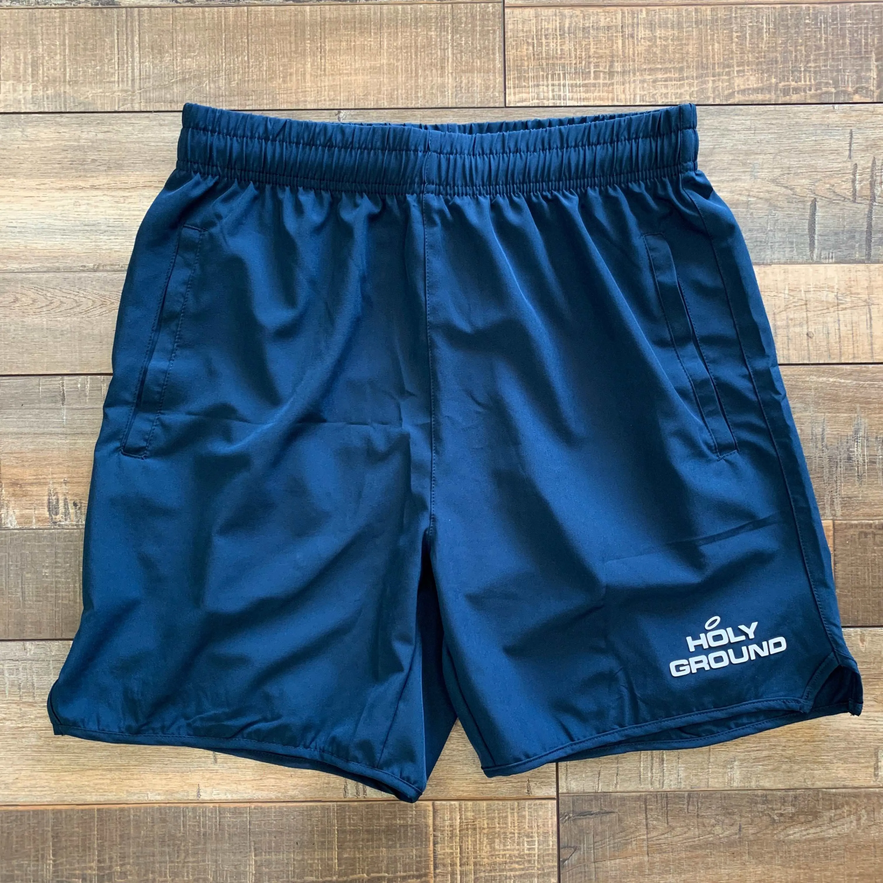 Holy Ground Athletic Shorts Blue