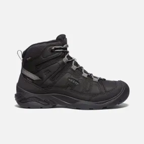 Keen Men's Circadia Mid Polar Boots- Black/ Steel Grey