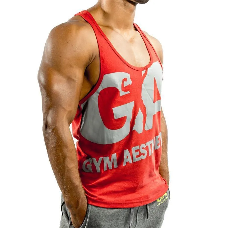 Men's Casual Tank Top With Print