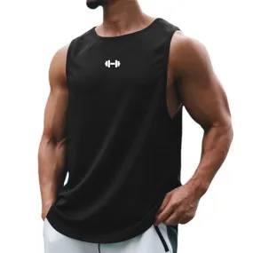 Men's Quick-Drying Loose Fitness Gym Summer Tank Top—Training Shirt Bodybuilding Sleeveless Basketball Vest