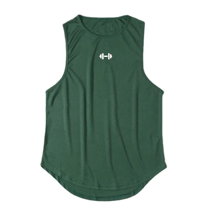 Men's Quick-Drying Loose Fitness Gym Summer Tank Top—Training Shirt Bodybuilding Sleeveless Basketball Vest