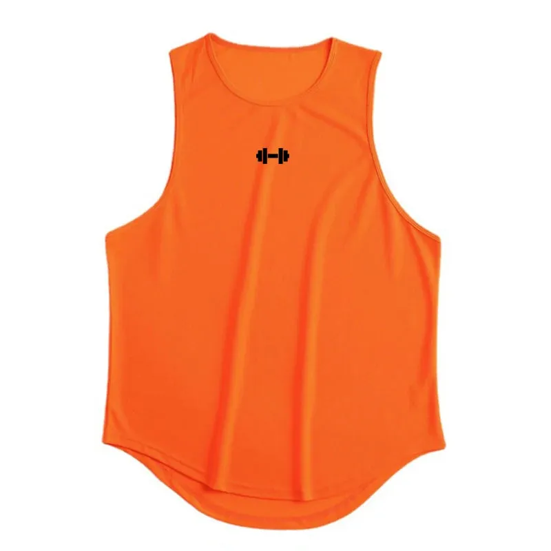 Men's Quick-Drying Loose Fitness Gym Summer Tank Top—Training Shirt Bodybuilding Sleeveless Basketball Vest