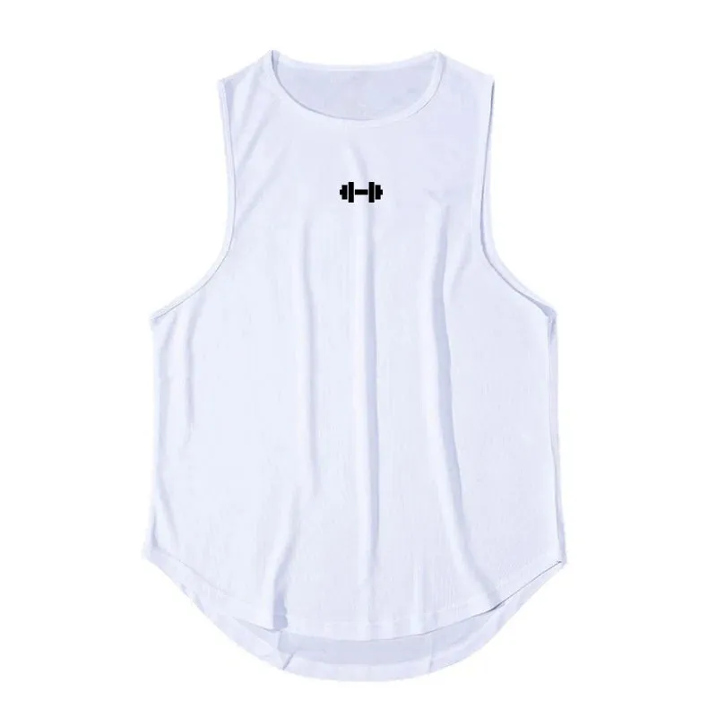 Men's Quick-Drying Loose Fitness Gym Summer Tank Top—Training Shirt Bodybuilding Sleeveless Basketball Vest
