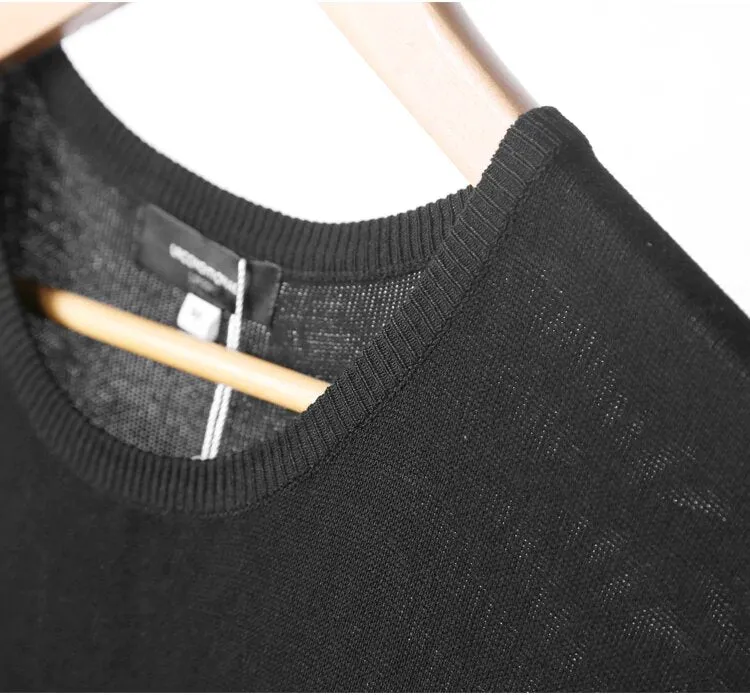 Men's Summer Slim Quick Dry Knitted European Style Tank Top