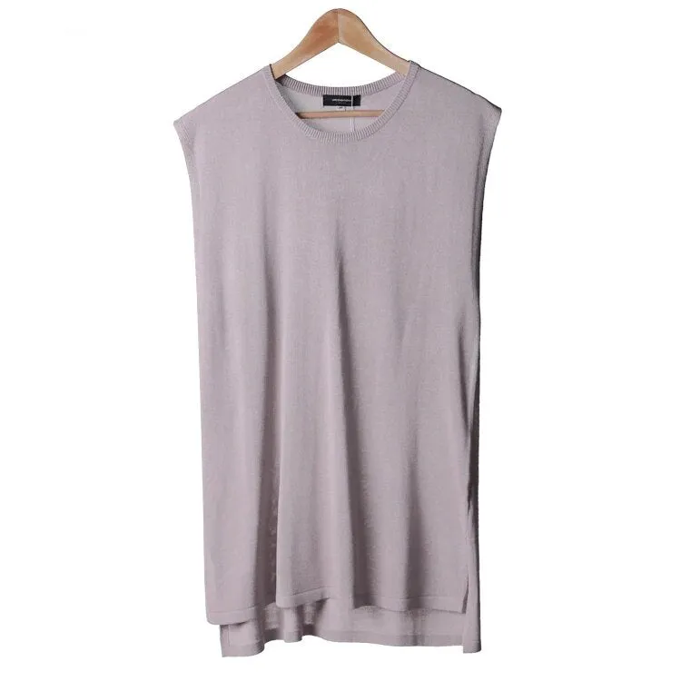 Men's Summer Slim Quick Dry Knitted European Style Tank Top