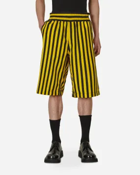 Striped Shorts Yellow / Black