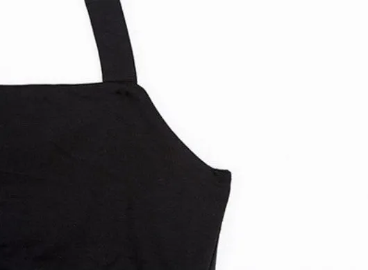 Women's Summer Off-Shoulder Hollow Out Cropped Tank Top